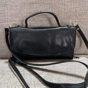 Derek Alexander Rare Vintage Genuine Leather Multi Pocket Wallet Crossbody Bag